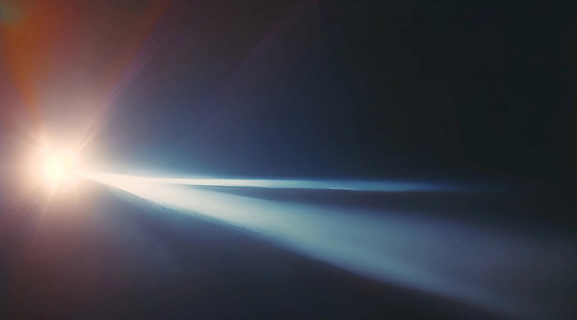 Cosmic Dawn Light Burst Cinematic Backdrop